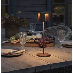 Nice bordlampe rust dimmbar