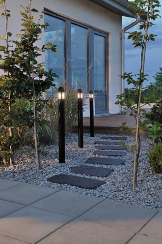 Amalfi svart 3 stk 75 cm
