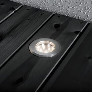 Tillegssett LED 3 varmvite spotlights m kabel till 7465-000