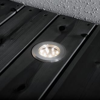 Tillegssett LED 3 varmvite spotlights m kabel till 7465-000