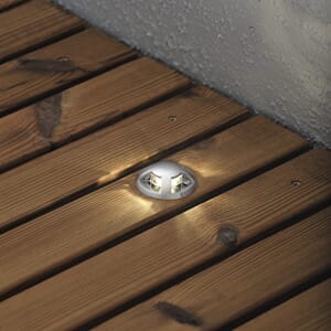 Tilleggsett LED 3 varmvite spotlights m kabel till 7659-000