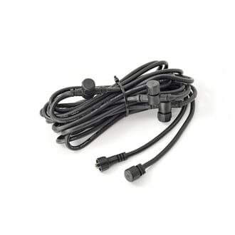 Forlegningskabel  12V 6m 3 utganger