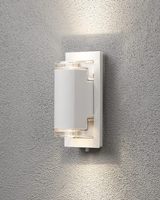 Potenza vegg hvit opp/ned GU10 230V