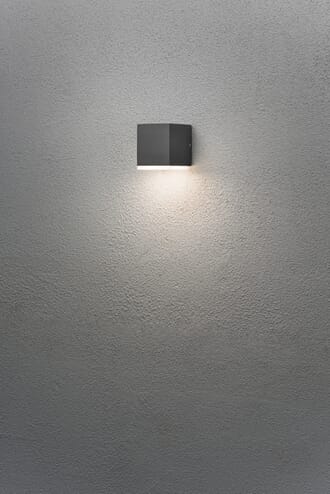 Monza vegglampe high power LED sort/opal