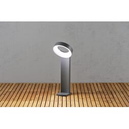 Asti LED grå ink stolpe 73 cm