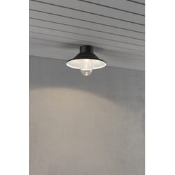 Vega vegg/taklykt 8Wdimbar LED svart