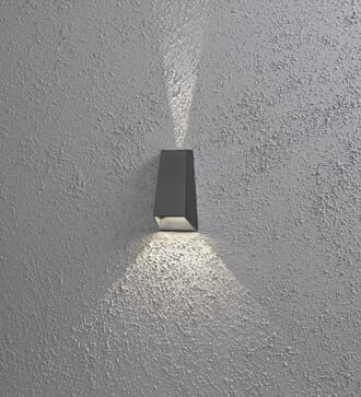Imola 2x3W high power LED mørk grå