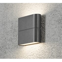 Chieri 2x3W high power LED mørk grå
