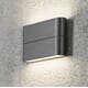 Chieri 2x6W high power LED mørk grå