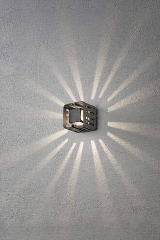 Pescara square LED 3W mørk grå